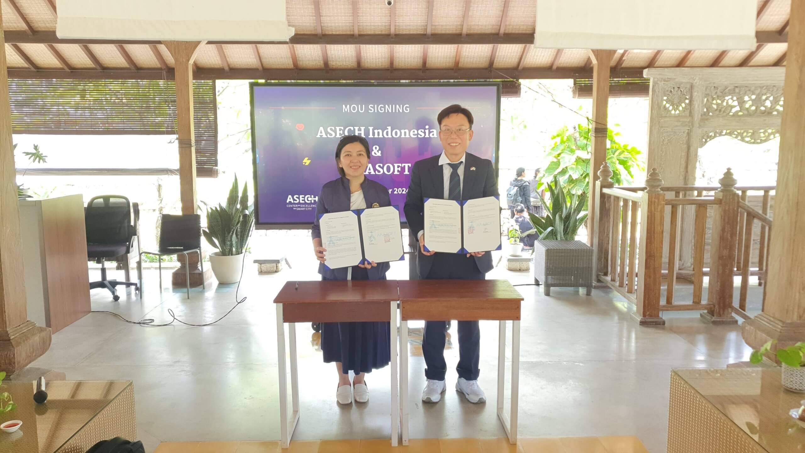 You are currently viewing Signing of MoU between ASECH Center of Excellence and Arasoft Co., Ltd.